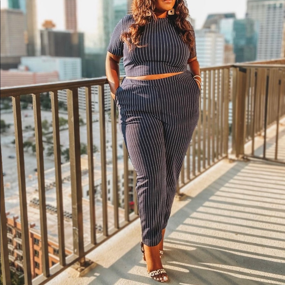 Pretty Little Thing Crop and Pant set
